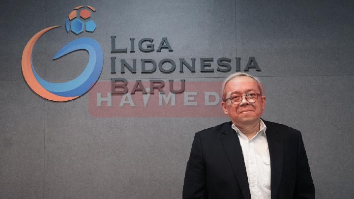 Direktur utama baru PT Liga Indonesia Baru Akhmad Hadian Lukita