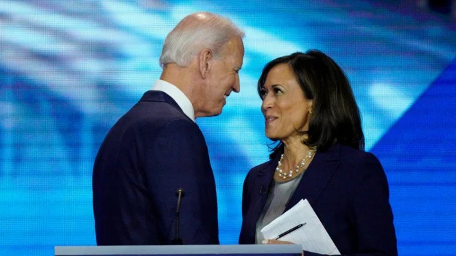 Joe Biden dan Kamala Harris. (Photo: The Times of Israel)