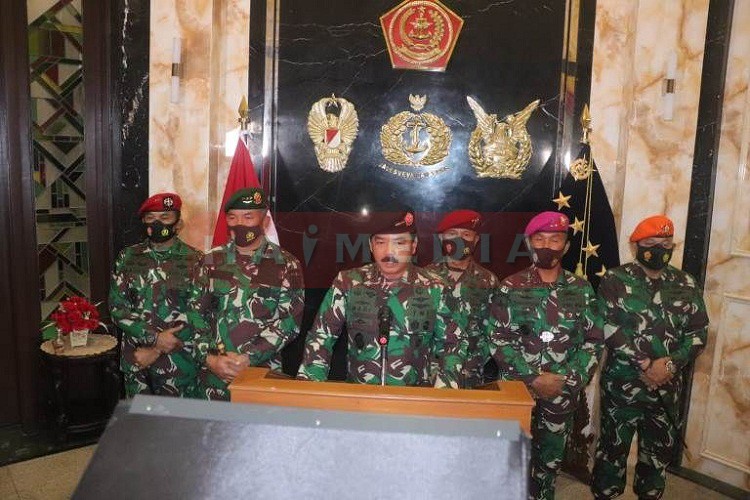  Panglima TNI Marsekal Hadi Tjahjanto Melakukan Mutasi 50 Perwira