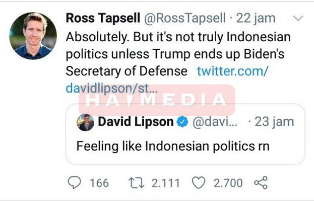  Trump Klaim Kemenangan, Kepala Biro Media ABC News Sebut Pilpres AS Mirip di Indonesia
