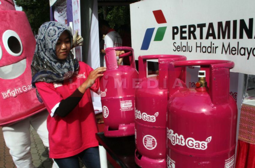  Tabung Gas 12 Kg Biru Ditarik Pertamina dan Diganti Bright Gas