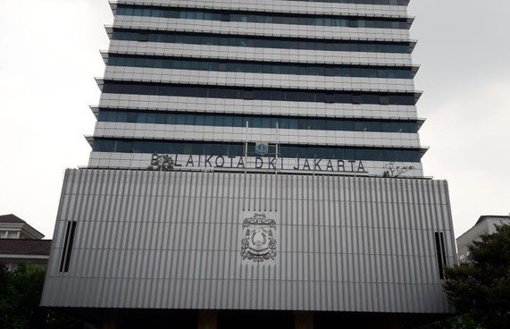  Riza Patria Covid-19, Gedung Blok B Balai Kota DKI Ditutup Sementara