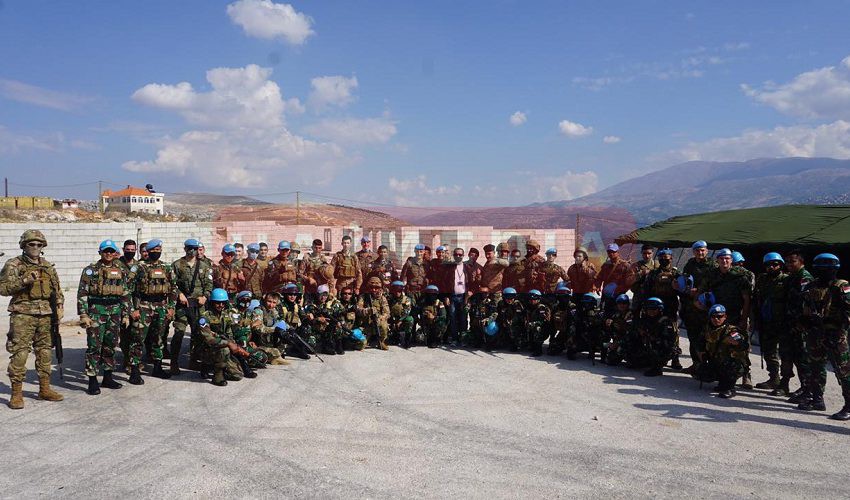  Berhasil Latih Urban Combat Pasukan Multinasional, Komandan Brigade Sektor Timur UNIFIL Bangga Dengan Satgas Indobatt