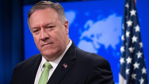  Menteri Luar Negeri AS Mike Pompeo akan di Karantina Setelah Kontak dengan Sesorang yang Positif Covid-19