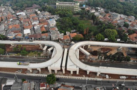 Penampakan jembatan dari drone | Foto : Istimewa