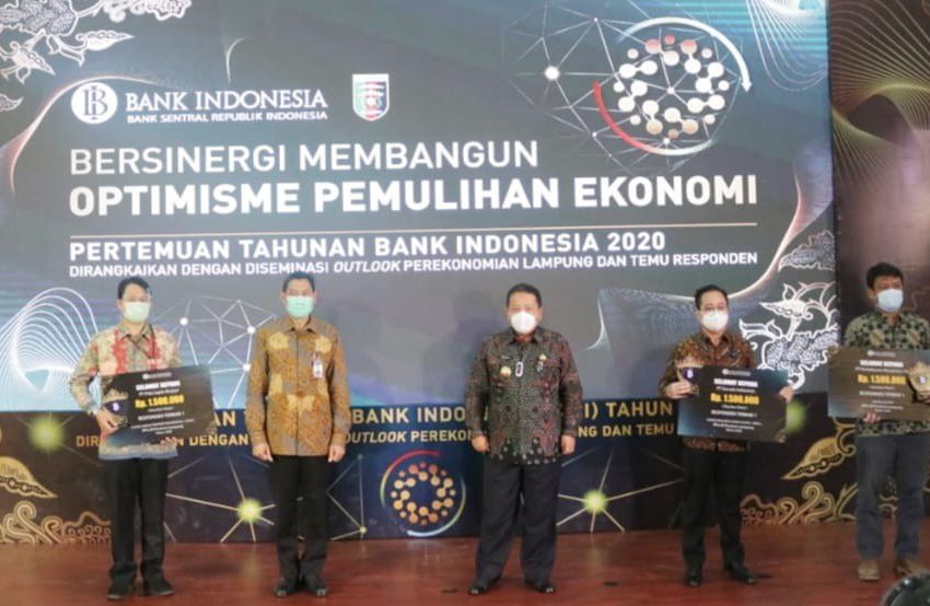  Gubernur Lampung Hadiri Pertemuan Tahunan Bank Indonesia Tahun 2020