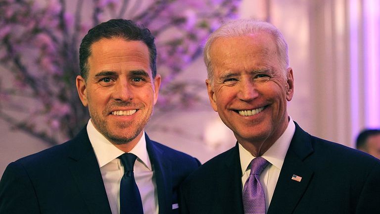 Hunter dan Ayahnya, Joe Biden(Foto: Istimewa)