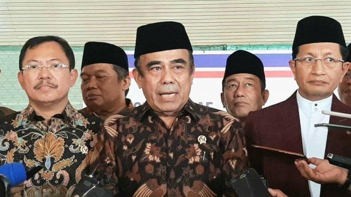 Menteri Kesehatan Terawan (kiri) dan Menteri Agama Fahcrul Rozy (tengah) | Foto : Ist