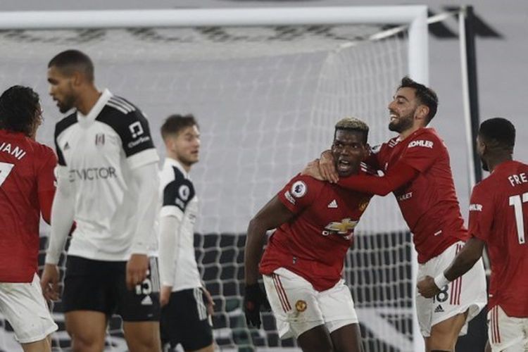  MU Kokoh di Puncak Klasemen Setelah Kalahkan Fulham