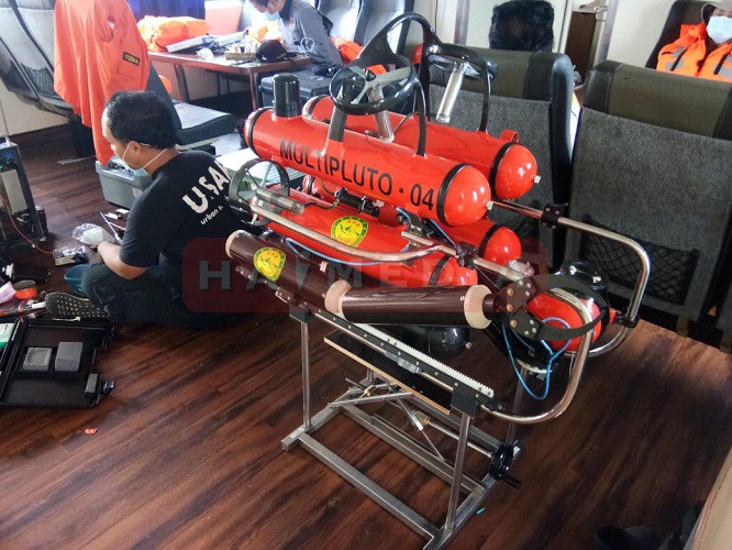  Deteksi Reruntuhan Sriwijaya Air Basarnas Kerahkan Robot Bawah Air Multipluto