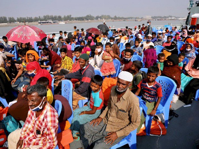  Pemerintah Bangladesh Pindahkan 2.000 hingga 3.000 Pengungsi Rohingnya ke Pulau Terpencil Teluk Benggala