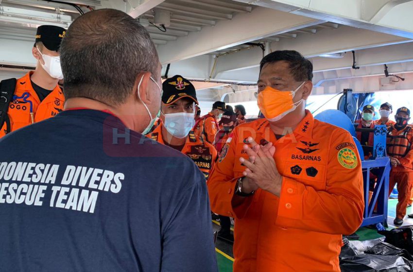  Kepala Basarnas: Penyelam Prioritaskan Keselamatan Ketika Evakuasi Korban Sriwijaya Air