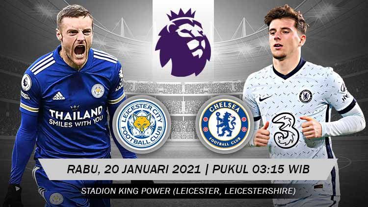  Kalahkan Chelsea 2-0, Leicester City Dipuncak Klasemen