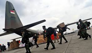  Bantu Korban Majene dan Kalsel, TNI AU Kerahkan Kembali 4 Pesawat untuk Mengangkut Logistik
