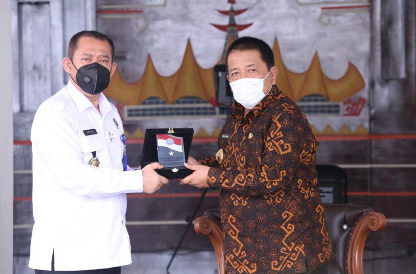 Gubernur Arinal saat menerima Audiensi Kepala BNN Provinsi Lampung Brigjen Pol Drs.Jafrie, di Mahan Agung, Kamis (4/2/2020)