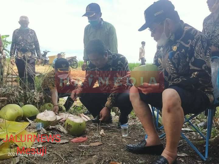 Bupati Mesuji H Saply TH Pastikan Harga Gabah Menjelang Panen Tetap Stabil