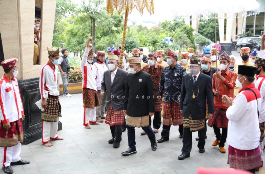  Pelantikan Pengurus Angkatan Muda Badik Lampung dan Persatuan Pendekar Lampung, Gubernur Arinal Ajak Bersinergi Membangun Lampung