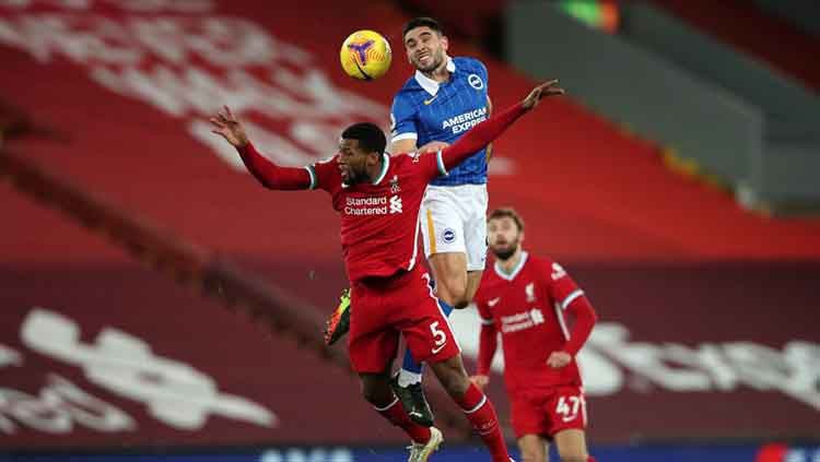  Liverpool Tertahan di Posisi 4 Liga Inggris Setelah Dikalahkan  Brighton 0-1