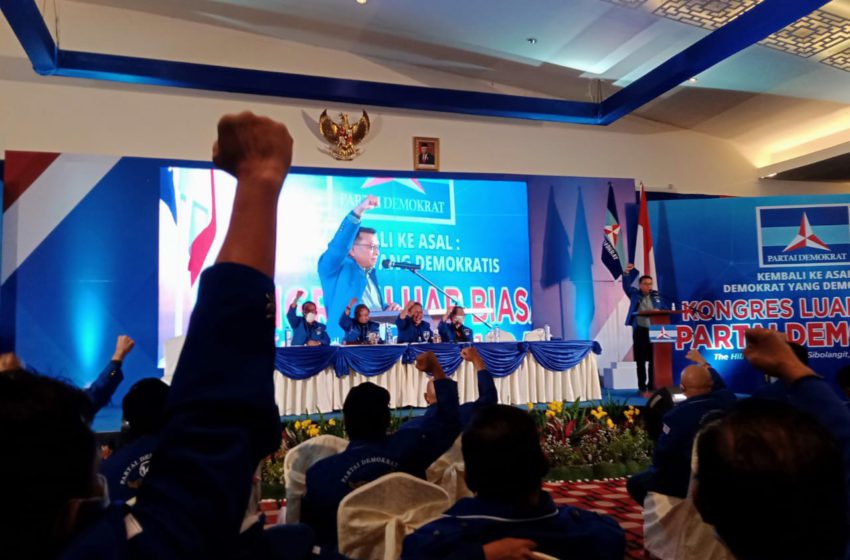 Ketua umum partai Demokrat versi Kongres Luar Biasa (KLB) Deli Serdang, Sumatera Utara, Moeldoko | Foto: Istimewa