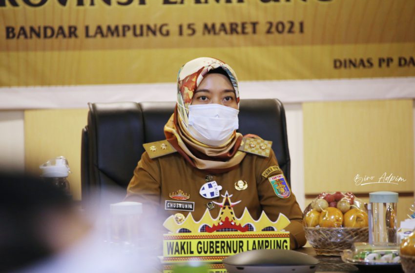  Wagub Lampung Dorong Jajaran di Pemprov dan Kabupaten/Kota Kembali Meraih Penghargaan Anugerah Parahita Ekapraya Tahun 2021