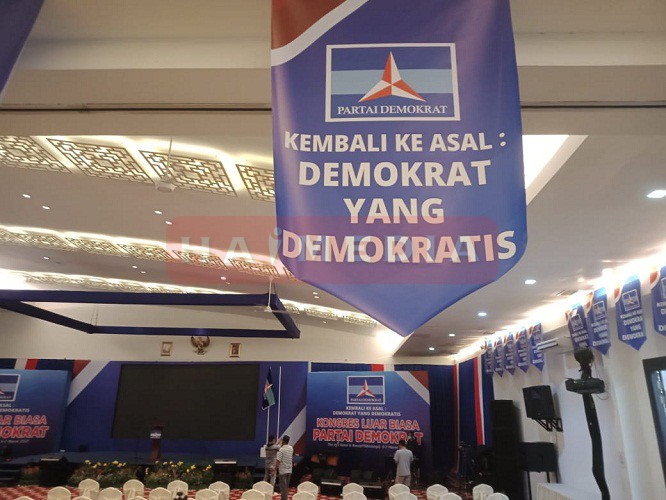  KLB Demokrat akan Berlangsung Hari Ini Dihadiri 1.200 orang