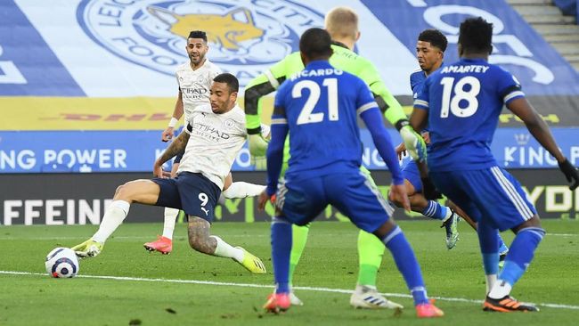  Manchester City Mendekati Juara EPL Setelah Melumat Leicester City 2-0