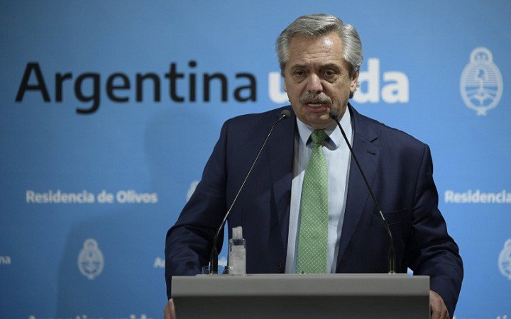 Presiden Argentina Alberto Fernandez Dinyatakan Aman dari Covid-19