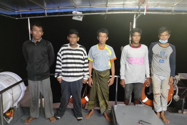 Lima Nelayan Asal Indonesia yang Ditangkap Aparat Malaysia Berhasil Dibebaskan KKP