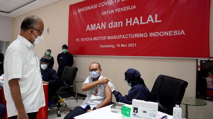  16 Ribu Karyawan Toyota Motor Indonesia dan Keluarga Dijadwalkan Vaksin