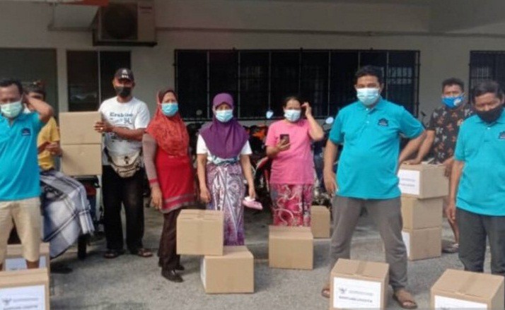  WNI yang Terdampak Lockdown di Malaysia Mendapat Bantuan dari KBRI Kuala Lumpur dan MP KAHMI