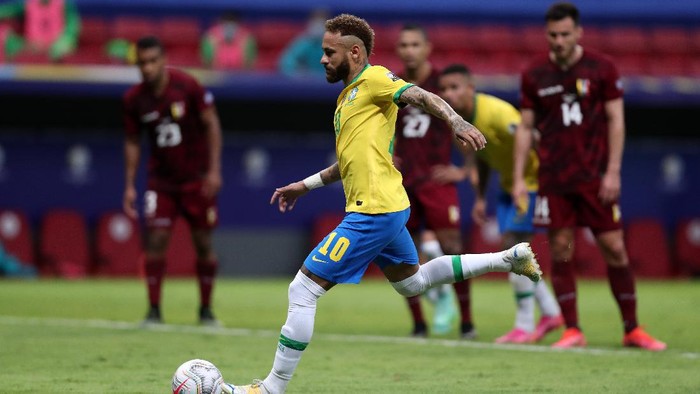  Venezuela Ditekuk 3-0 oleh Brasil di Piala Copa America 2021