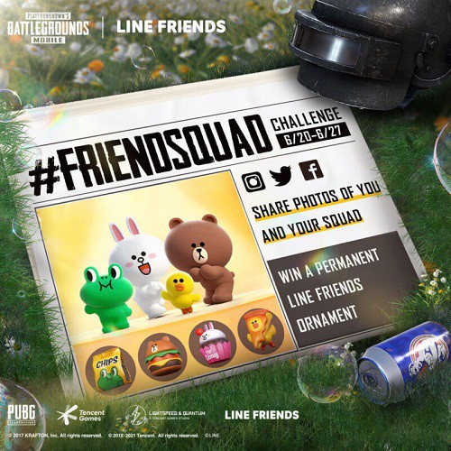  Platform PUBG Gandeng Kerjasama dengan Line Friends