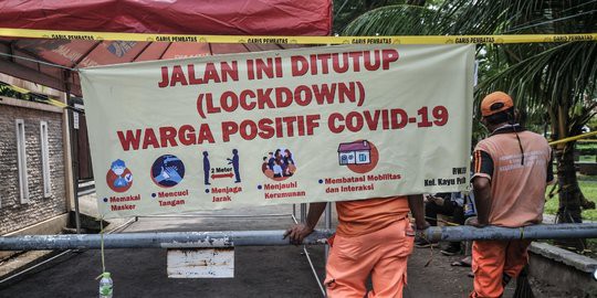  22 Warga Dinyatakan Positif Covid, Satu RT di Kayu Putih Jaktim Lockdown