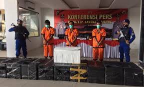  3 Pelaku Penyeludupan Benur di Kepulauan Babel Diamankan Direktorat Polairud Polda Kepulauan Bangka Belitung
