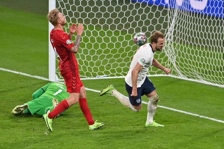  Babak Tambahan Hantarkan Inggris ke Final Berkat Gol Harry Kane