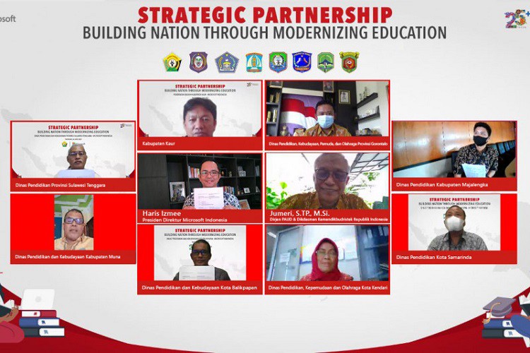  Delapan Dinas Pendidikan di Indonesia Bermitra dengan Perusahaan Teknologi Internasional