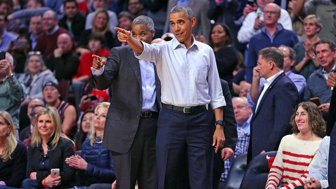  Barack Obama Bergabung dengan NBA Africa