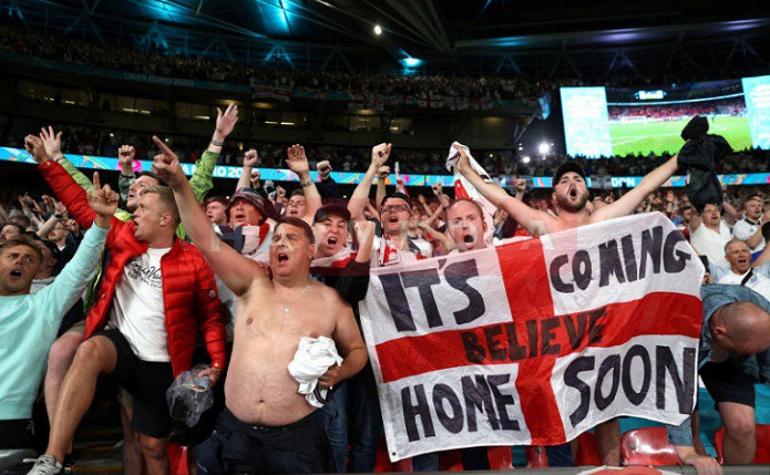  UEFA Menolak Lagu Three Lions Dinyanyikan  Sebelum Kickoff di Final Euro 2020