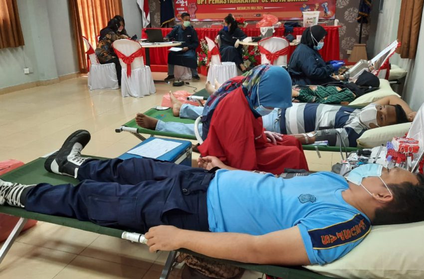  Sambut Kemerdekaan Indonesia, Lapas Batam Gelar Kegiatan Donor Darah