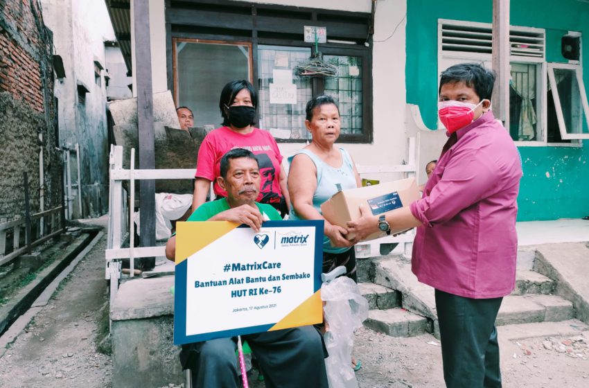  PBHM Bersama Matrix NAP Info Berikan Bantuan Bagi Penyandang Disabilitas di Jakarta