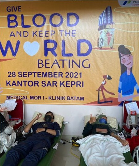  Pertamina Patra Niaga Sumbagut Berhasil Kumpulkan 50 Kantong Darah