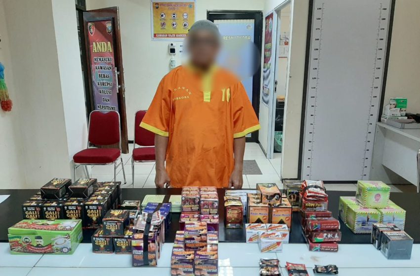  Polisi Berhasil Tangkap Pria Pengedar Obat Kuat Tak Berizin